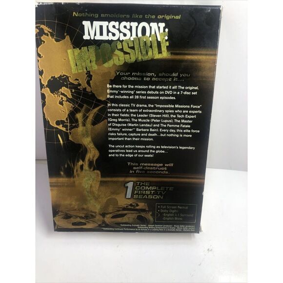 mission: Impossible Original-The Complete First Season (DVD 1966-67, 7 Disk Set) - Picture 4 of 16